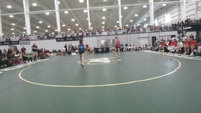 120 lbs Genevieve Carpenter, Pennsylvania Blue vs Olivia Crull, Indiana