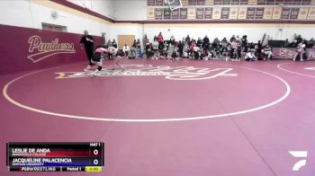 110 lbs 3rd Place Match - Jacqueline Palacencia, Simpson University vs Leslie De Anda, Bakersfield College