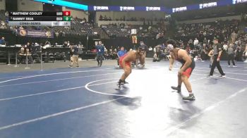 285 lbs Consolation - Matthew Cooley, Oakdale (SJ) vs Sammy Seja, Buchanan (CS)