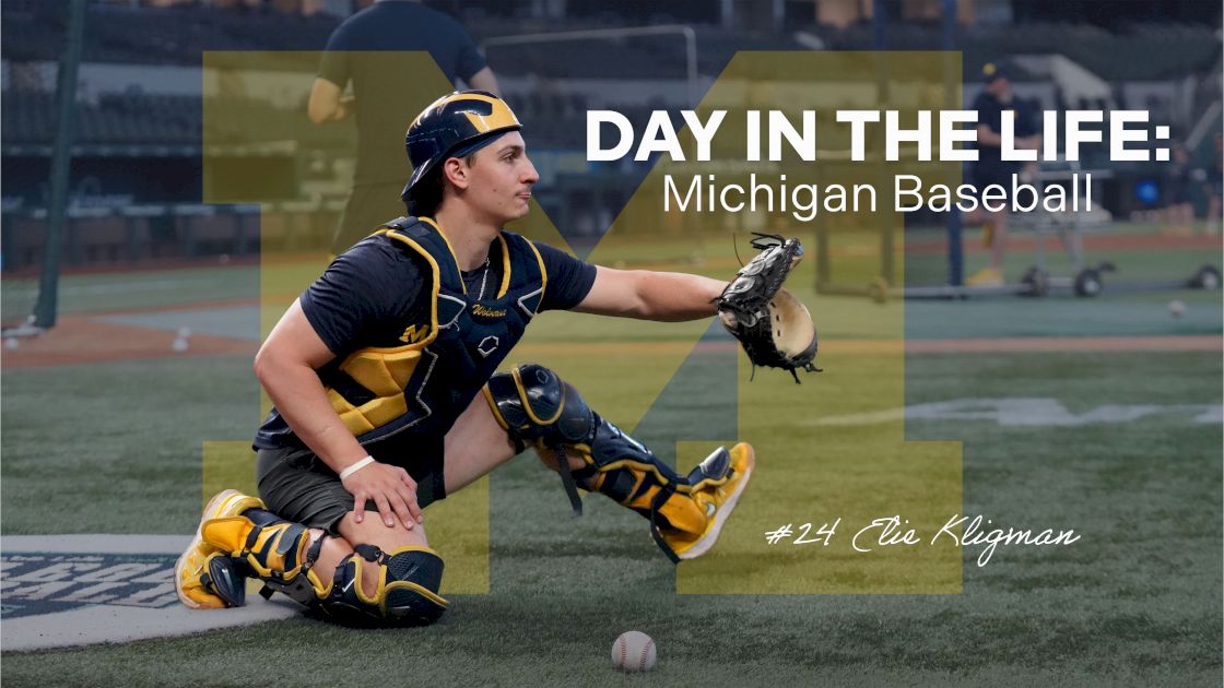 A Day In The Life of Michigan Baseball's Elie Kligman