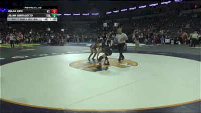 100 lbs Consi Of 16 #1 - Kiana Lien, Mt. View (CC) vs Aliah Bertalotto, Turlock (SJ)