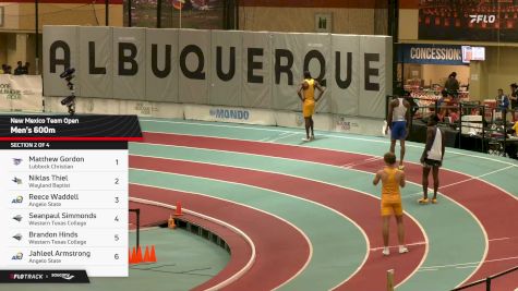 Men's 600m, Prelims 2