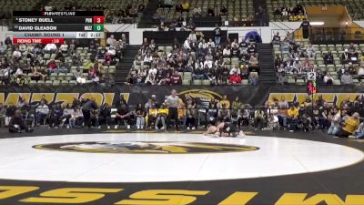 157 lbs Champ. Round 1 - David Gleason, Missouri vs Stoney Buell, Purdue