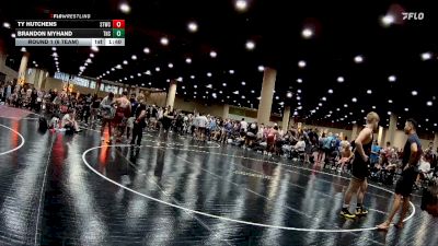 165 lbs Round 1 (6 Team) - Ty Hutchens, Stars WC vs Brandon Myhand, Team North Sip