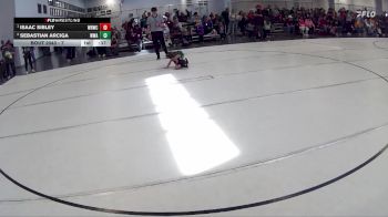 7 lbs Cons. Semi - Isaac Sibley, Wood River Wrestling Club vs Sebastian Arciga, Warrior Wrestling Academy