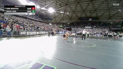 Boys 1B/2B 138 Cons. Round 1 - Jose Morales, Raymond/South Bend vs Brody King, Jenkins (Chewelah)