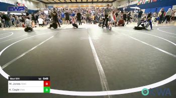 70 lbs Semifinal - Marley Jones, El Reno Wrestling Club vs Kalon Cagle, Standfast OKC