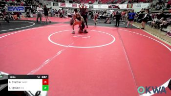 96 lbs Rr Rnd 4 - Austin Thather, Wagoner Takedown Club vs Trevor McGee, Vinita Kids Wrestling