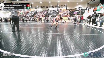 130 lbs Rr Rnd 1 - Jacqueline Flores Robles, Raw Wrestling Club vs Travis Dupire, Eufaula Ironheads Wrestling Club