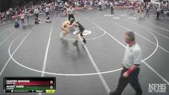 1A/2A 126 Semifinal - Hunter Simmons, Ninety Six vs Wyatt Hawk, Chesnee