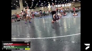 165 lbs Round 2 (3 Team) - Lucas Coley, Refinery WC vs Braydon Tray, Team Rich Habits White