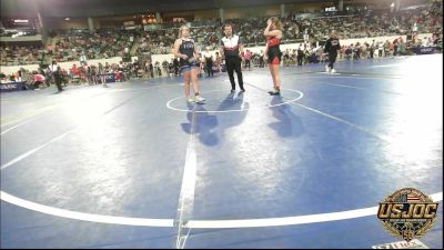 165 lbs Quarterfinal - Nikita Mehtala, Redskins Wrestling Club vs Katherine Lupardus, All American Wrestling