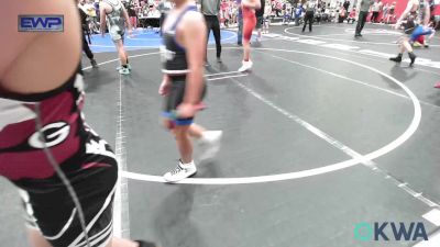 130 lbs Semifinal - Jace Brogdon, Raw Wrestling Club vs Noah Groom, Claremore Wrestling Club