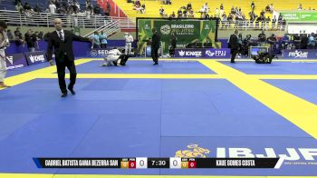 Kaue Gomes Costa vs Gabriel Batista Gama Bezerra San 2025 Brasileiro Jiu-Jitsu IBJJF