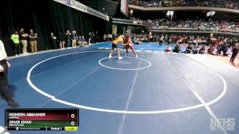 6A 285 lbs Quarterfinal - Momeen Abbasher, Coppell vs Omar Khan, Bridgeland