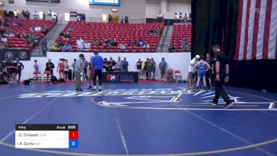 44 kg 5th Place - Cain Crosson, Sebolt Wrestling Academy vs Anthony Curlo, New Jersey