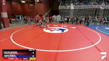 78 lbs Champ. Round 1 - Dylan Hansen, Powell Wrestling Club vs Eddie Rebich, Camel Kids Wrestling