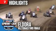 Highlights | 2026 USAC #LetsRaceTwo Saturday at Eldora Speedway