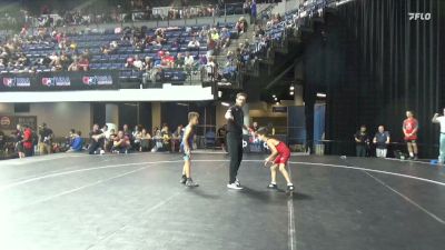 70 lbs Quarters - Alexander Vingras, Lake Zurich Cubs vs Chance Jones, Summit Wrestling Academy