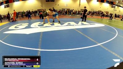 175 lbs Cons. Round 5 - Bilegjargal Miyaragchaa, NOVA Wrestling Club vs Nathaniel Quiroz, Peninsula Wrestling Associatio