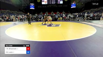 140 lbs Cons 8 #2 - Rejan Alhashash, OH vs Morgan Lucio, AZ