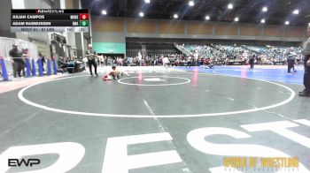 61 lbs Final - Julian Campos, Monster Garage vs Adam Rasmussen, Roundtree Wrestling Academy