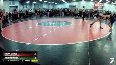 144 lbs Quarterfinal - Angelo Chierico, Birds Of Prey Wrestling Club vs Bryan Gomez, Red Lion Wrestling Club