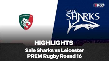 Full Match Highlights: Sale Sharks vs Leicester | PREM Rugby 2025-26 Round 16
