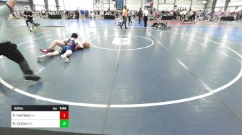 160 lbs Round Of 32 - Percie Hatfield, WA vs Brady Collins, PA