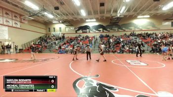 93 lbs Round 2 - Waylon Rodarte, Mat Demon Wrestling Club vs Micheal Cervantes, Toppenish USA Wrestling Club