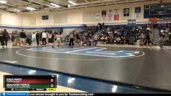 113 lbs Cons. Round 2 - Benjamin Pierce, Chaska-Chan Stormhawks vs Zach Mayo, Champlin Park