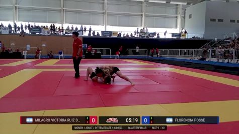 FLORENCIA POSSE vs MILAGROS DIAZ 2025 ADCC South American Championship
