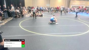 138 lbs Round Of 128 - Aaron Shumway, Green Canyon HS vs Ismael Guerra, Silverback WC