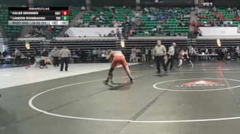 1A-4A 144 Cons. Round 5 - Kaleb Brunner, Ohatchee vs Landon Stambaugh, Piedmont