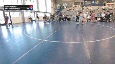 113 lbs Cons. Sub-quarters - Elijah Ramirez vs Isaiah Balderrama, Way Out West