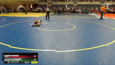 50 lbs Cons. Semi - Easton Schneider, NLS (New London/Spicer) vs Kaison Perkins, NRHEG