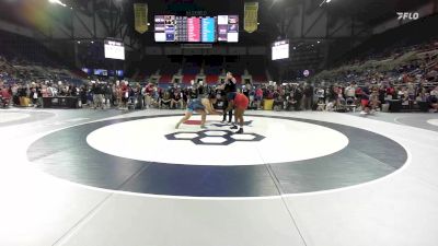 235 lbs Cons. Sub-quarters - Azreal Smith, OK vs Cherish Hall-Taoai, CA