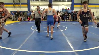 138 lbs Consy 4 - Bentley Barchiesi, Waynesburg vs Andrew Rush, Trinity