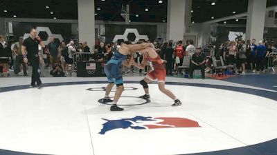 74 kg Champ. Rd Of 256 - Kelten Crow, Mustang Wrestling Club vs Rhenzo Augusto, Izzy Style Wrestling