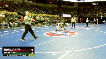 120 Class 1 lbs Cons. Round 1 - Carter Dumas, Adrian vs Dawson Pelletier, South Harrison