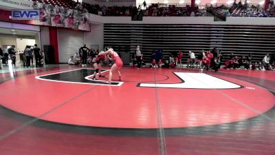 100 lbs Rr Rnd 3 - Kylie White, Mustang High School Girls vs Aubrey Reynolds, Searcy High School