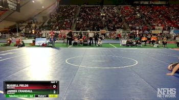 2A 285 lbs Champ. Round 1 - Jarrek Crandall, Marsing vs Russell Fields, Kellogg