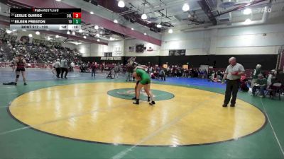 120 lbs Cons. Round 3 - Leslie Quiroz, Colton vs Eileen Preston, Thousand Oaks