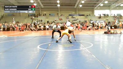 132 lbs Round Of 64 - Waylon Waite, Average Joes - HSB vs Alec Sonnier, Gotenks GT - HSB