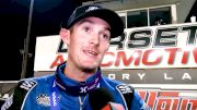 Mitchel Moles Reacts After Getting His First USAC Tony Hulman Rifle