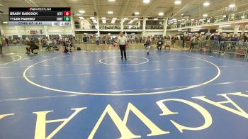100 lbs Round Of 16 - Santino Gaglione, Iron Faith WC vs Brodie Kaplan, Grizzlies Wrestling Academy