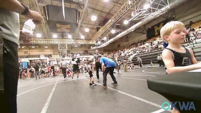 43 lbs Consi Of 8 #2 - Yori Jackson, Shelton Wrestling Academy vs Elijah Curtis, Little Axe Takedown Club