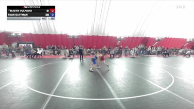 96 lbs Cons. Semi - Masyn Volkman, Wrestling Factory vs Ryan Gartman, Askren Wrestling Academy