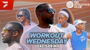 Max Thomas & The OAC Sprint Group CRUSH Tough Acceleration Workout | Workout Wednesday