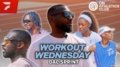 Max Thomas & The OAC Sprint Group CRUSH Tough Acceleration Workout | Workout Wednesday